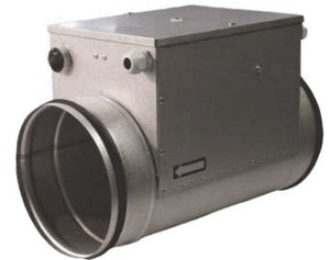 Канальный электрический нагреватель Komfovent ASDHE-400-300-3 (-30..0)/(0...+30)