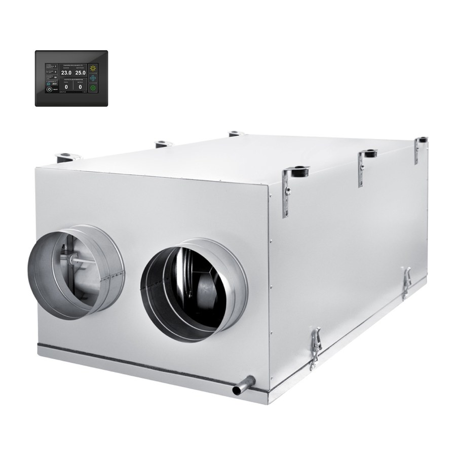 Приточно-вытяжная установка с пластинчатым рекуператором ФЬОРДИ ВПУ-CF-500/3-230/1 EC-H-BLG-M