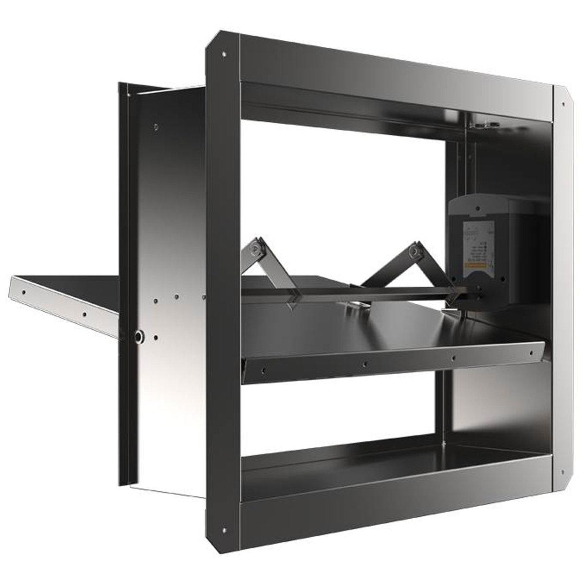 Клапан противопожарный SHUFT SHSD-120-O-600_600-MB230-F1-IN-0-MC, 600×600 мм, EI 120
