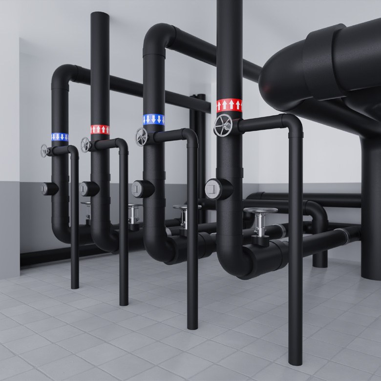 Трубка теплоизоляционная РУ-ФЛЕКС СТ 25×125 мм, 2 м